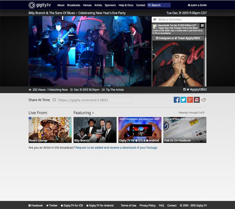 Gigity.tv Broadcast